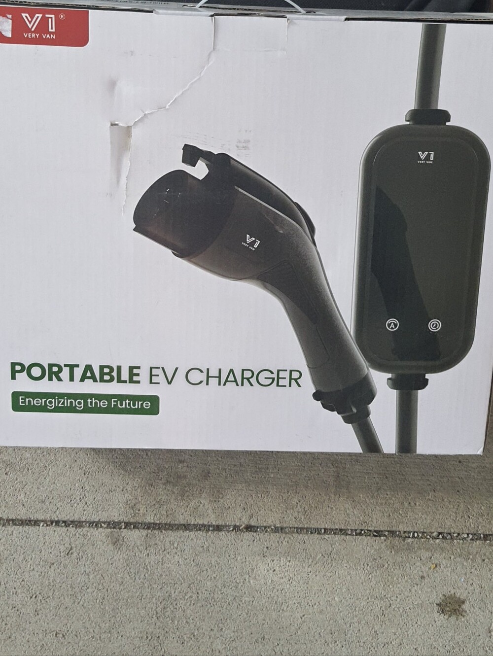 Portable EV Charger - Black